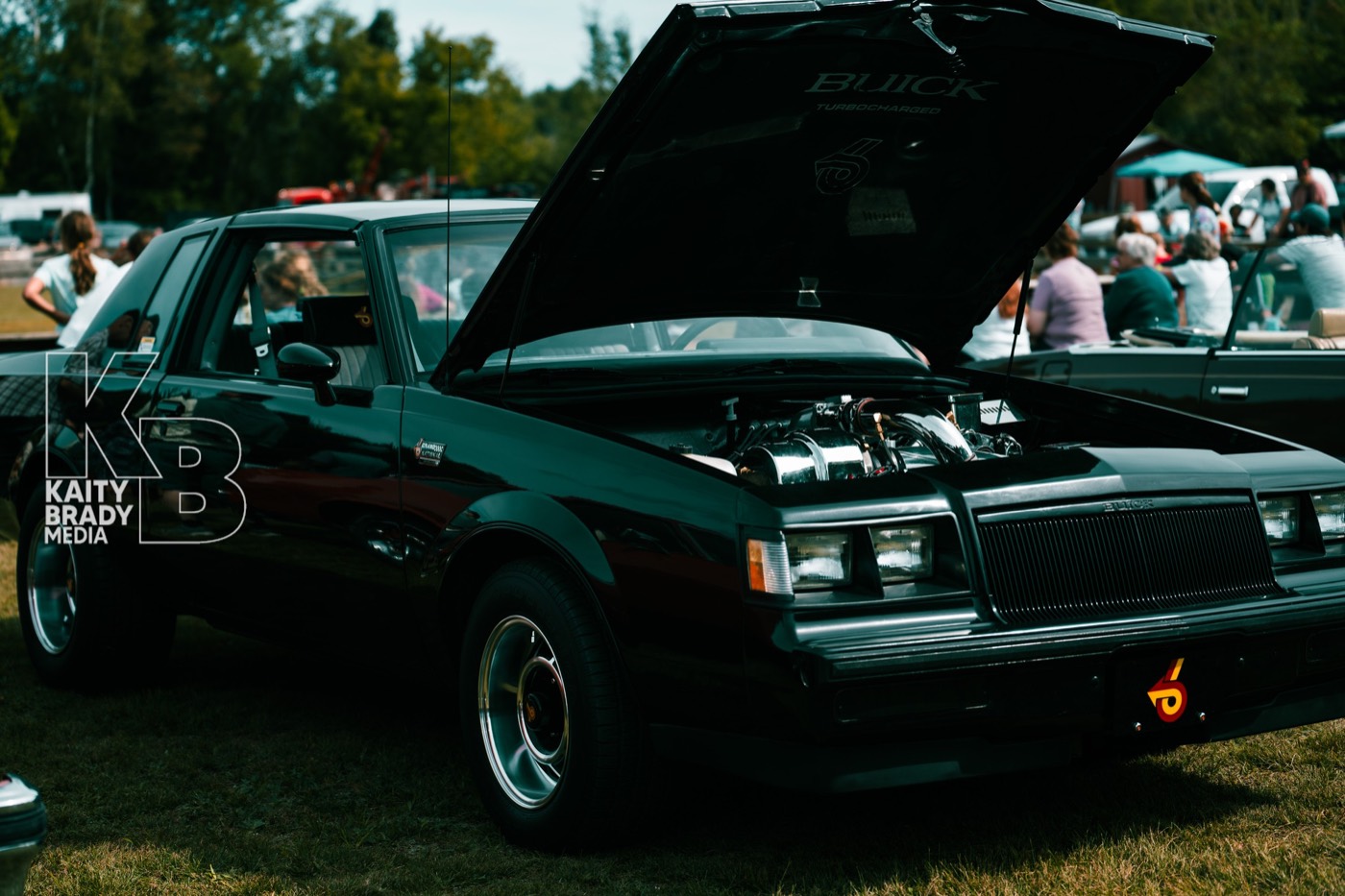A Buick Grand National at the car show