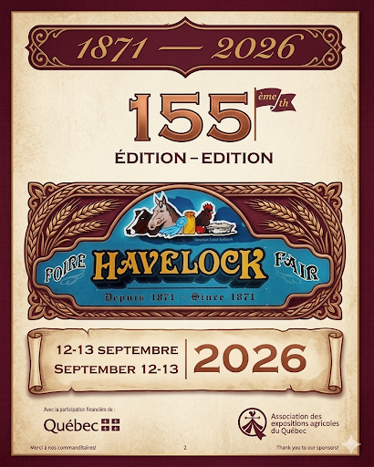 Havelock Fair 2026 official poster